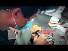 Răng giả Soflex mài trơn đĩa trung tâm lỗ lực gắn kết mạnh