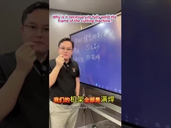 Tại sao cần phải hàn kín khung máy cắt?