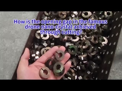 Làm thế nào để đạt được khe hở mở trong nano-crystal của drone nổi tiếng thông qua việc cắt?
